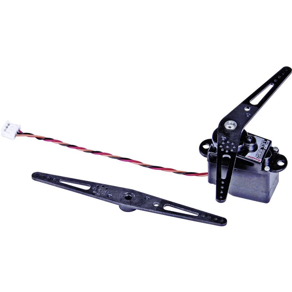 Graupner Micro servo DES 131 Materijal prigona: Plastika ojačana sa ugljikovim vlaknima Sustav utičnica: JR slika