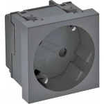 OBO Bettermann 6120081 umetak uređaja 1-dijelna utičnica (Š x V x D) 45 x 45 x 42 mm 1 St. siva