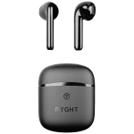 RYGHT WAYS2  In Ear Headset Bluetooth® stereo crna  indikator napunjenosti baterije, slušalice s mikrofonom, kutija za punjenje, kontrola na dodir