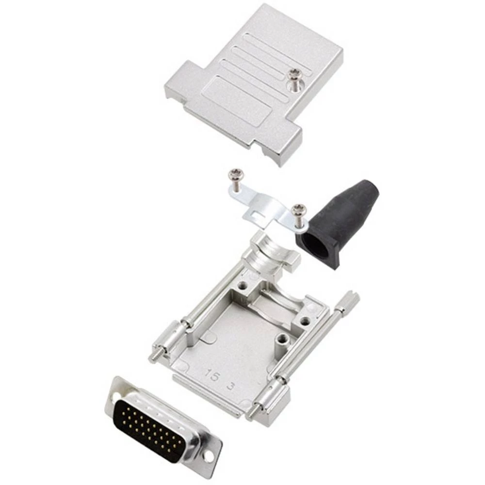 Komplet D-SUB pinskih konektora 180 ° Broj polova: 62 Lemni kup Amphenol 1 ST slika