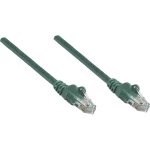 LAN (RJ45) Mreža Priključni kabel CAT 5e U/UTP 1.5 m Zelena Intellinet