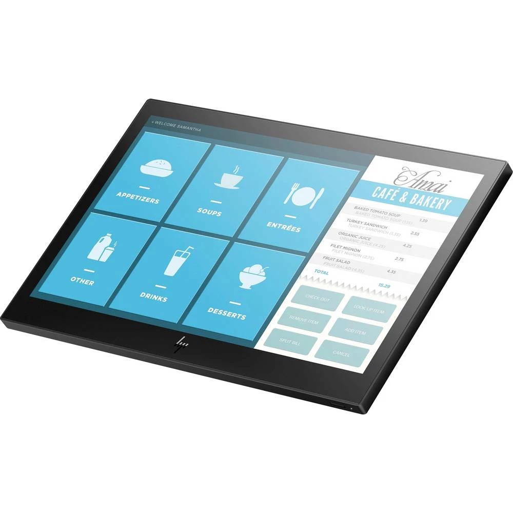 HP EO143 35.6 cm (14 palac) All-in-One PC  Intel® Core™ i3 i3-7100U 4 GB  128 GB SSD Intel HD Graphics 620 Windows® 10 IoT Enterprise crna slika