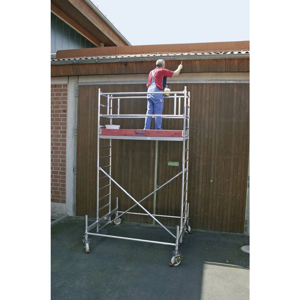 Sinterbronze (value.2976892) Skela Mobilna Radna visina (maks.): 8.40 m Krause STABILO Professional Serie 100 731098 Srebrna 192 slika