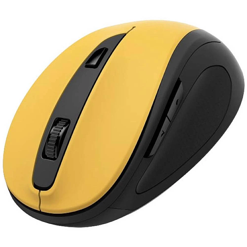 Hama MW-400 V2 miš bežični optički signalno-žuta 6 Tipke 800 dpi, 1200 dpi, 1600 dpi slika
