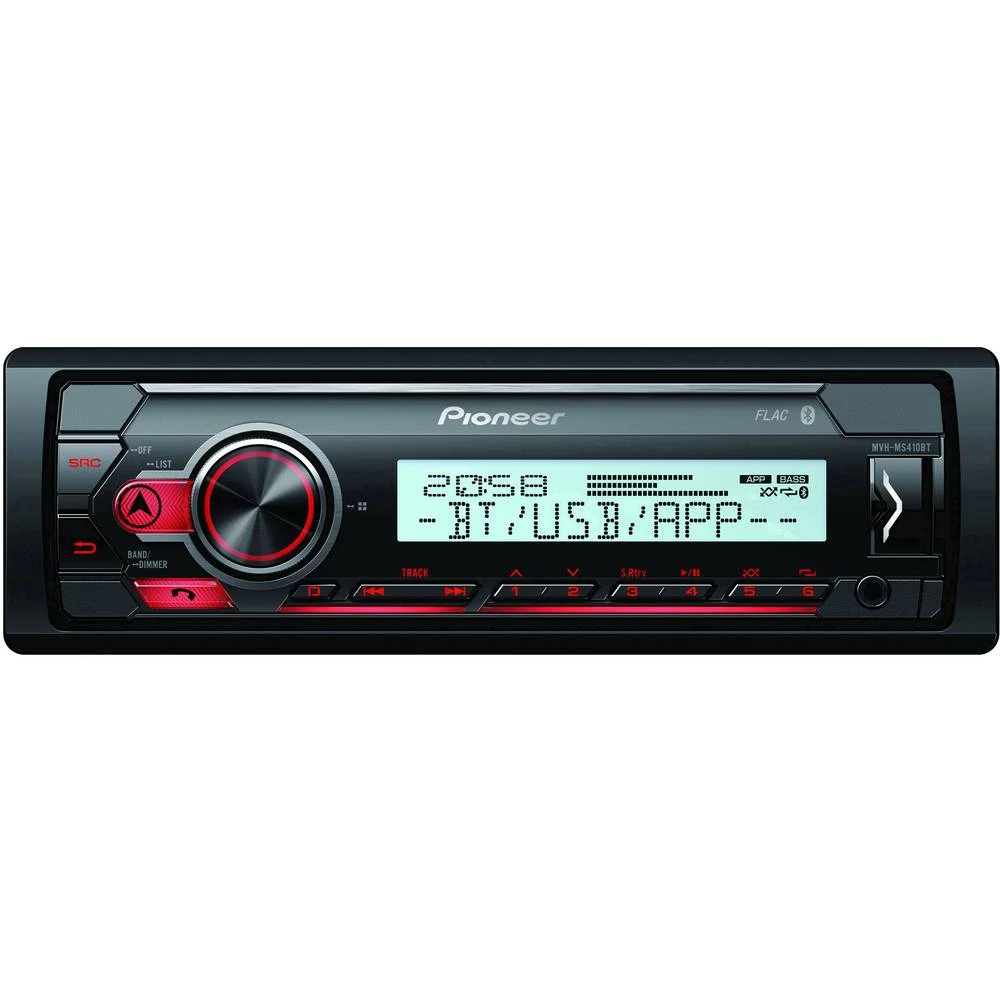 Pioneer MVH-MS410BT Autoradio Zaštiteno od prskanja slika
