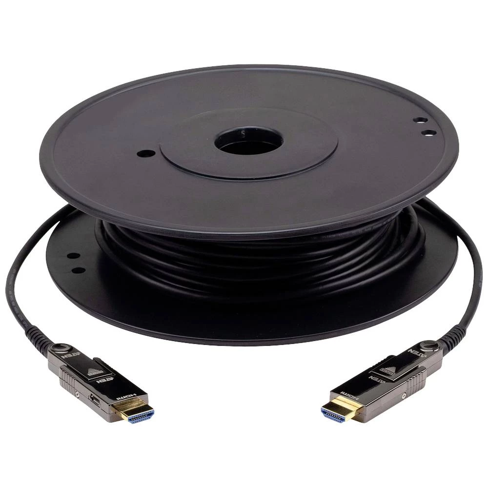 ATEN HDMI produžetak HDMI A utikač 10 m crna VE7831A 4K UHD HDMI kabel slika