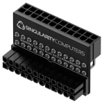 Singularity Computers struja adapter [1x 24-polni (20 + 4) električni muški konektor ATX - 1x 24-polni (20 + 4) električni ženski konektor ATX] crna
