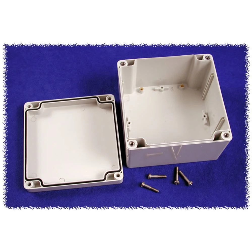 Hammond Electronics 1554P2GY univerzalno kućište 120 x 120 x 80 polikarbonat siva 1 kom. slika