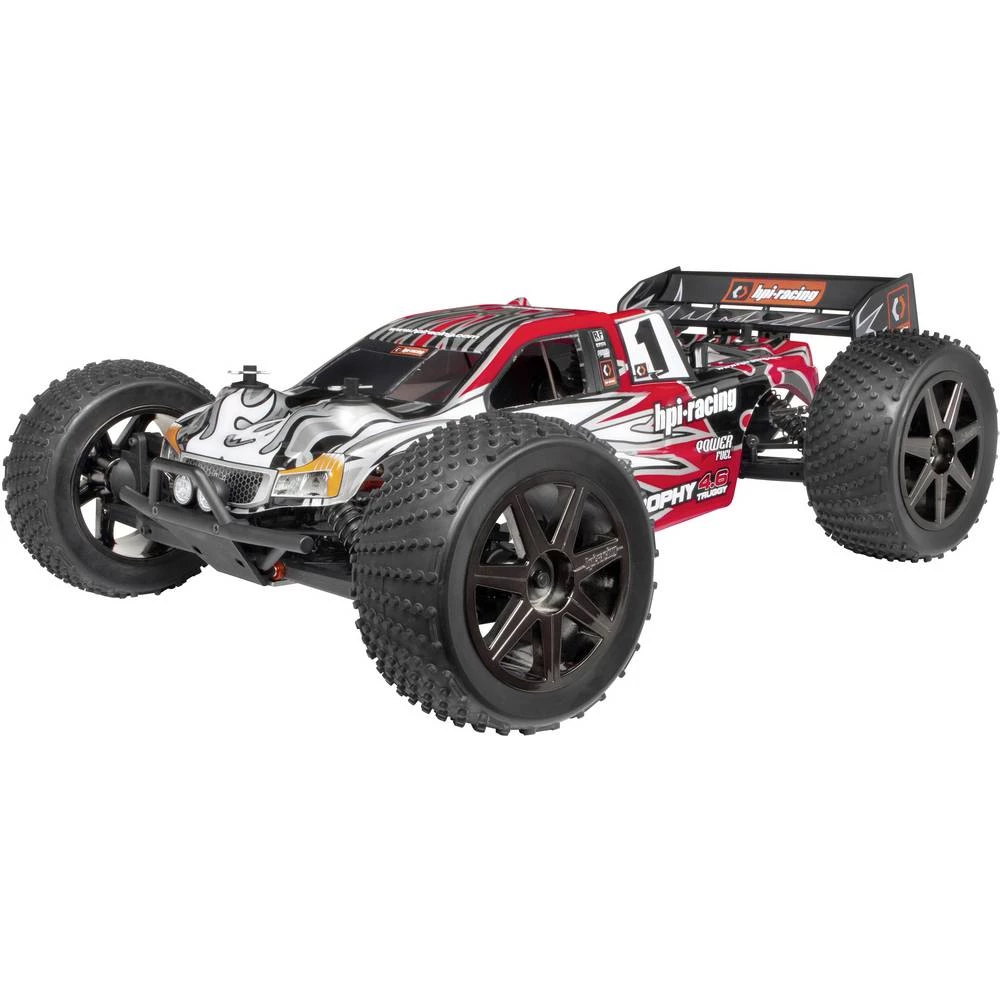 HPI Racing Trophy 4.6 1:8 rc model automobila nitro truggy pogon na sva četiri kotača (4wd) rtr 2,4 GHz slika