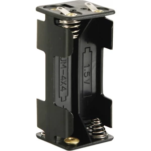 Baterije - držač 4x Micro (AAA) Lemni priključak (D x Š x V) 53 x 27 x 25 mm Velleman BH443D slika