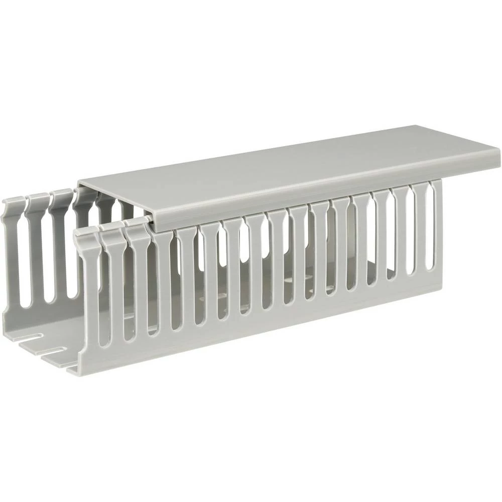 Basetech BT-2226750 kanal za ožičenje (D x Š x V) 2000 x 65 x 65 mm 1 St. siva slika