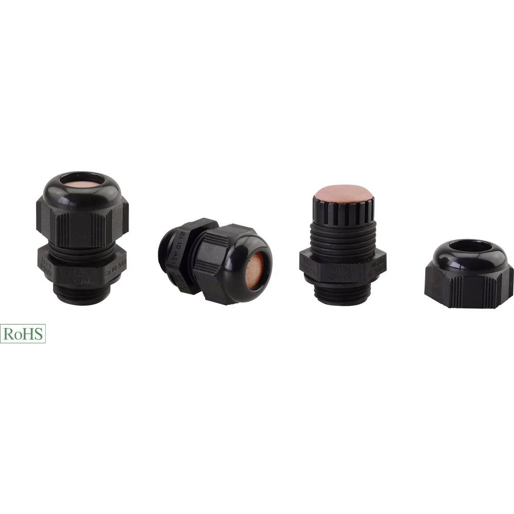 Helukabel 906938-50 kabelska uvodnica ATEX M20 poliamid crna 1 St. slika