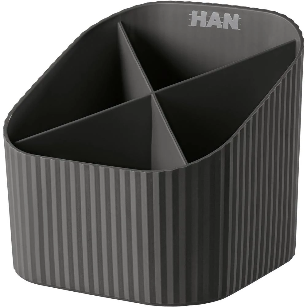 HAN Četkica za olovke X-LOOP Crna Broj pretinaca: 4 17230-13 slika