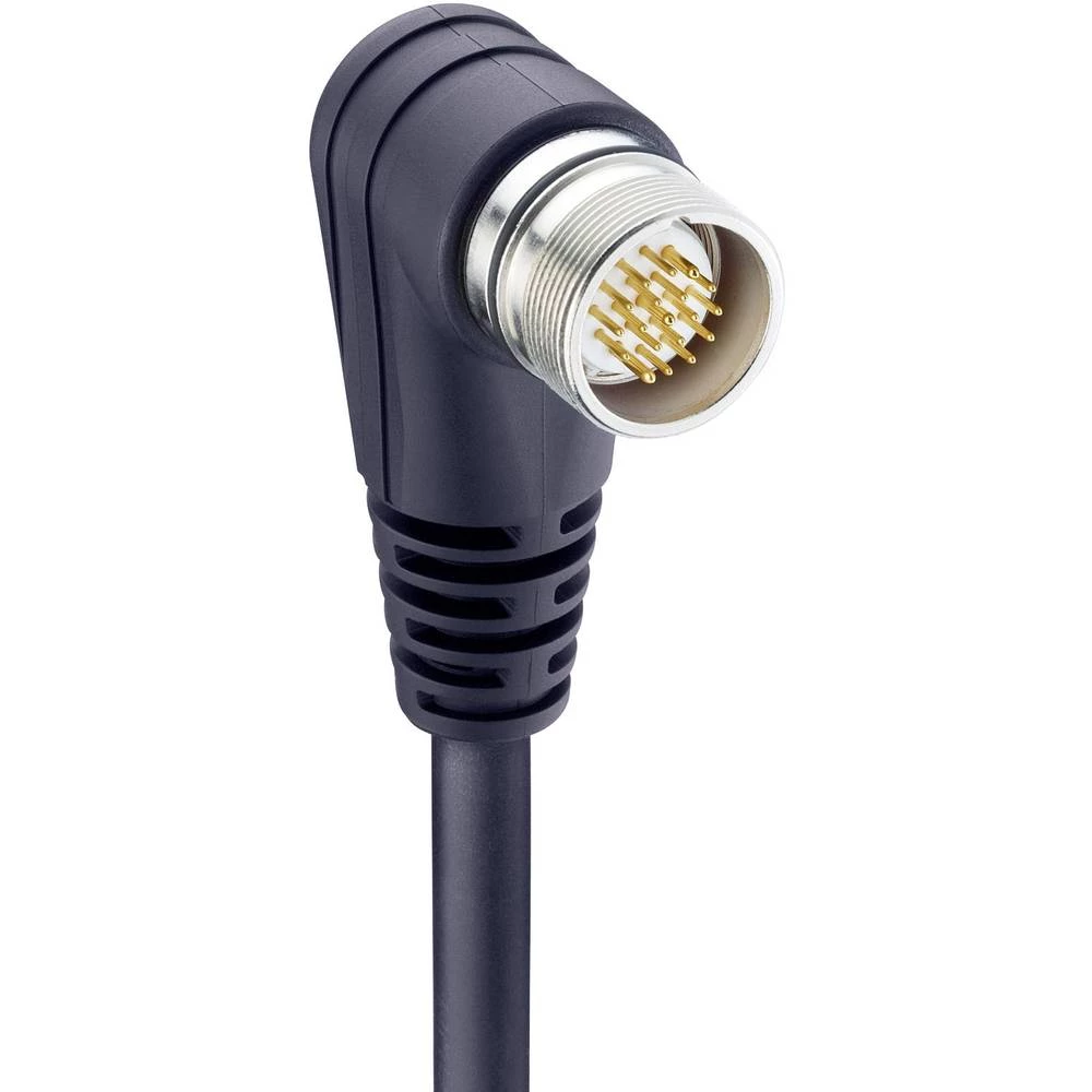 Utični konektor za senzor/aktivator, konfekcionirani M23 Kutni muški konektor 10 m Broj polova: 12 Lumberg Automation 63565 RSWU slika