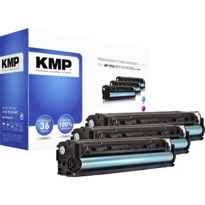 KMP Tonerji, kombinirano pakiranje Zamijena HP 131A, CF211A, CF212A, CF213A Kompatibilan Cijan, Purpurno crven, Žut 1800 Stranic slika