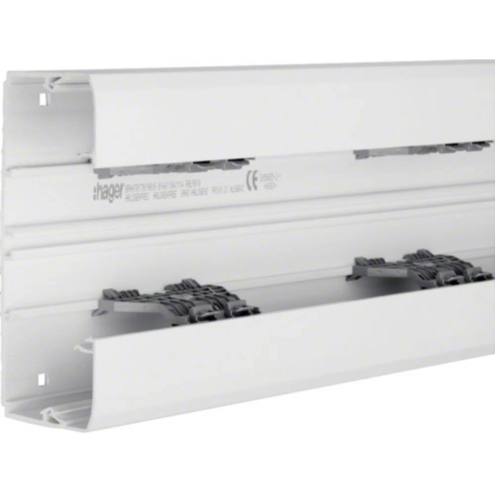 Hager BRHN7017019010 Kabelske kanalice Čista bijela (RAL 9010) slika