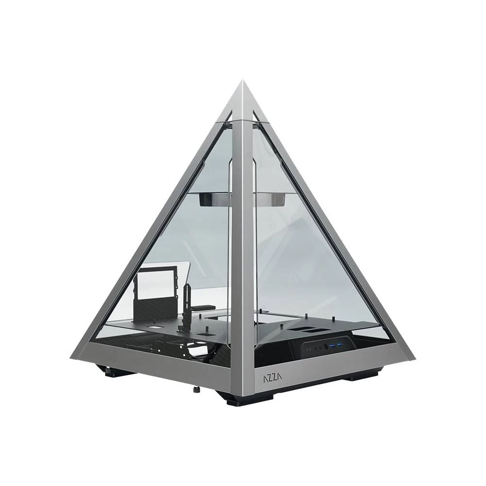 AZZA Pyramid L bench table kućište za računala crna, siva slika