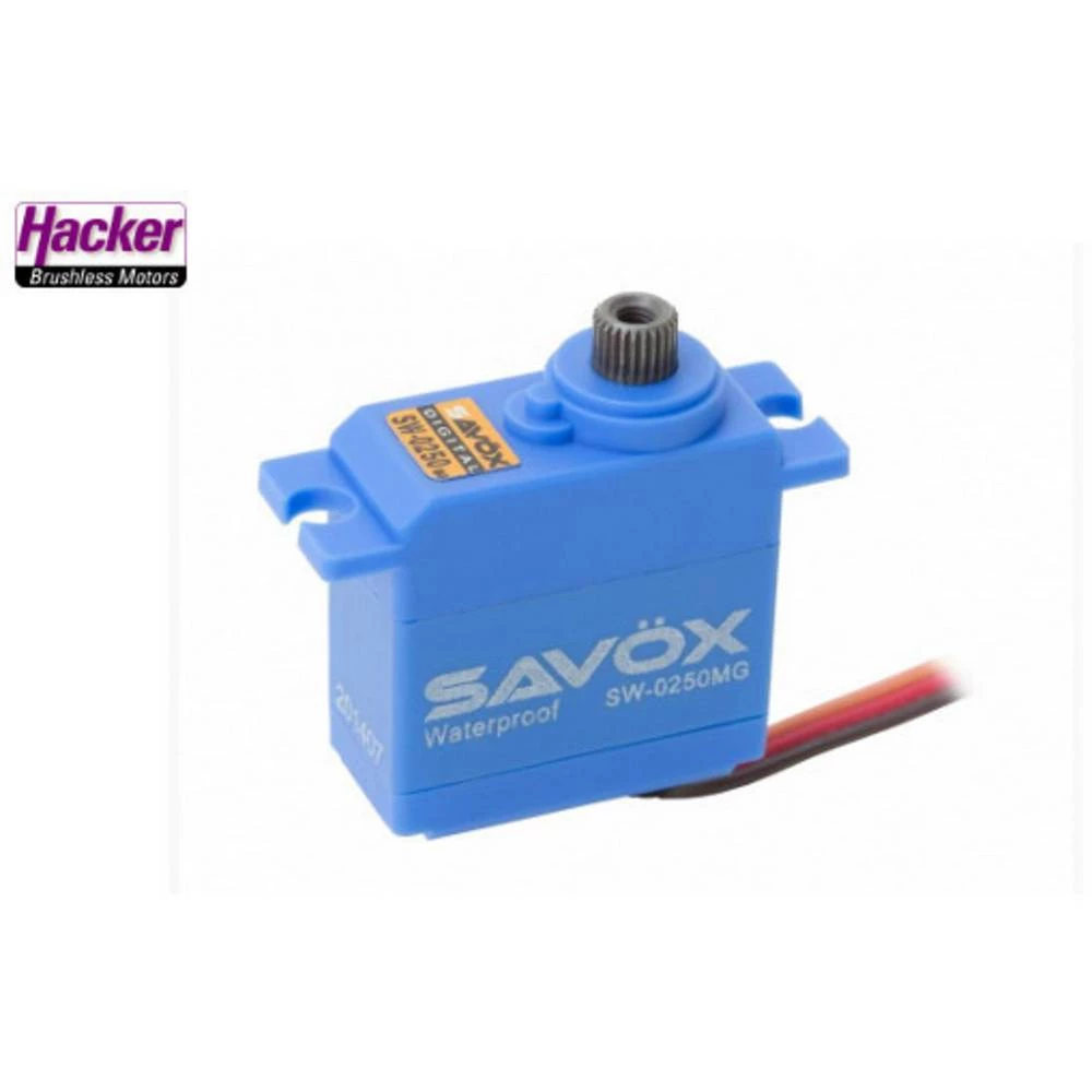 Savöx Midi servo SW-0250MG Digitalni servo Materijal prigona: Metal Sustav utičnica: JR slika