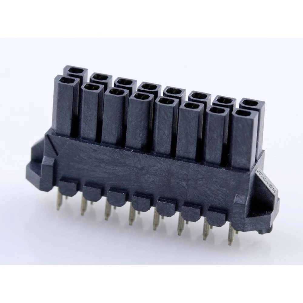 Molex ugradna standardna letva s muškim kontaktima Ukupan broj polova 16 447691602 1 St. Tray slika