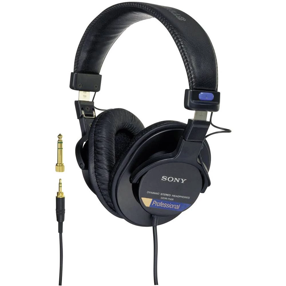 Sony MDR-7506 studijske Over Ear slušalice žičani crna slika