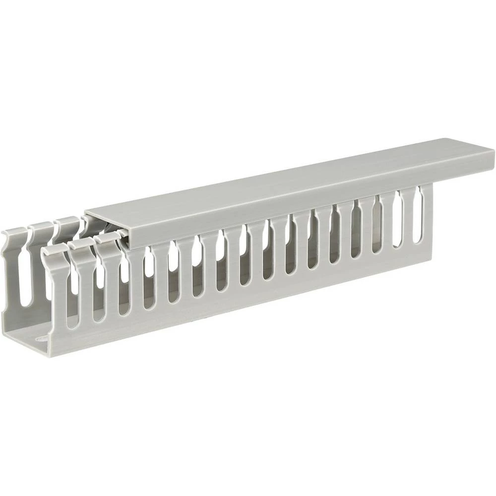 Basetech BT-2226752 kanal za ožičenje (D x Š x V) 2000 x 33 x 45 mm 1 St. siva slika