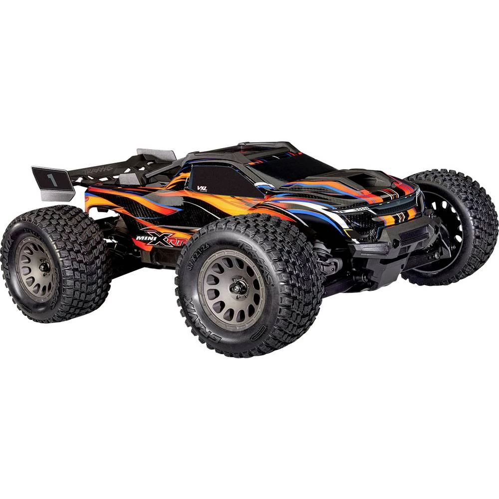 Traxxas Mini XRT VXL-3s narančasta bez četkica 1:10 RC model automobila električni monstertruck pogon na sva četiri kota slika