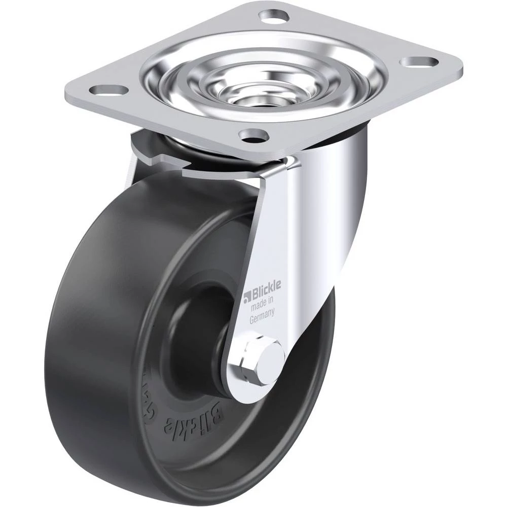 Blickle 46003 L-PP 100G okretni kotač od čeličnog lima Promjer kotača: 100 mm Nosivost (maks.): 160 kg kom. slika