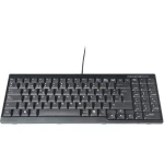 Digitus DS-72000ES KVM tipkovnica Crna Španjolski, QWERTY