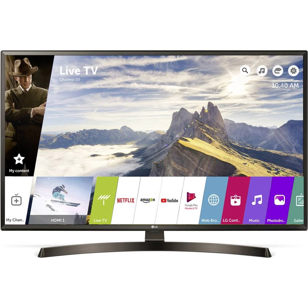 LG Electronics 49UK6400 LED televizor 123 cm 49 " ATT.CALC.EEK A (A++ - E) DVB-T2, DVB-C, DVB-S, UHD, Smart TV, WLAN, PVR ready, slika