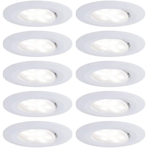 HomeSpa LED ugradna svjetiljka Calla osnovni set zakretna IP65 okrugla 90mm 30° 10x6W 10x530lm 230V 4000K mat bijela Paulmann  LED ugradno svjetlo za kupaonicu 10-dijelni komplet    60 W  mat-bijela slika
