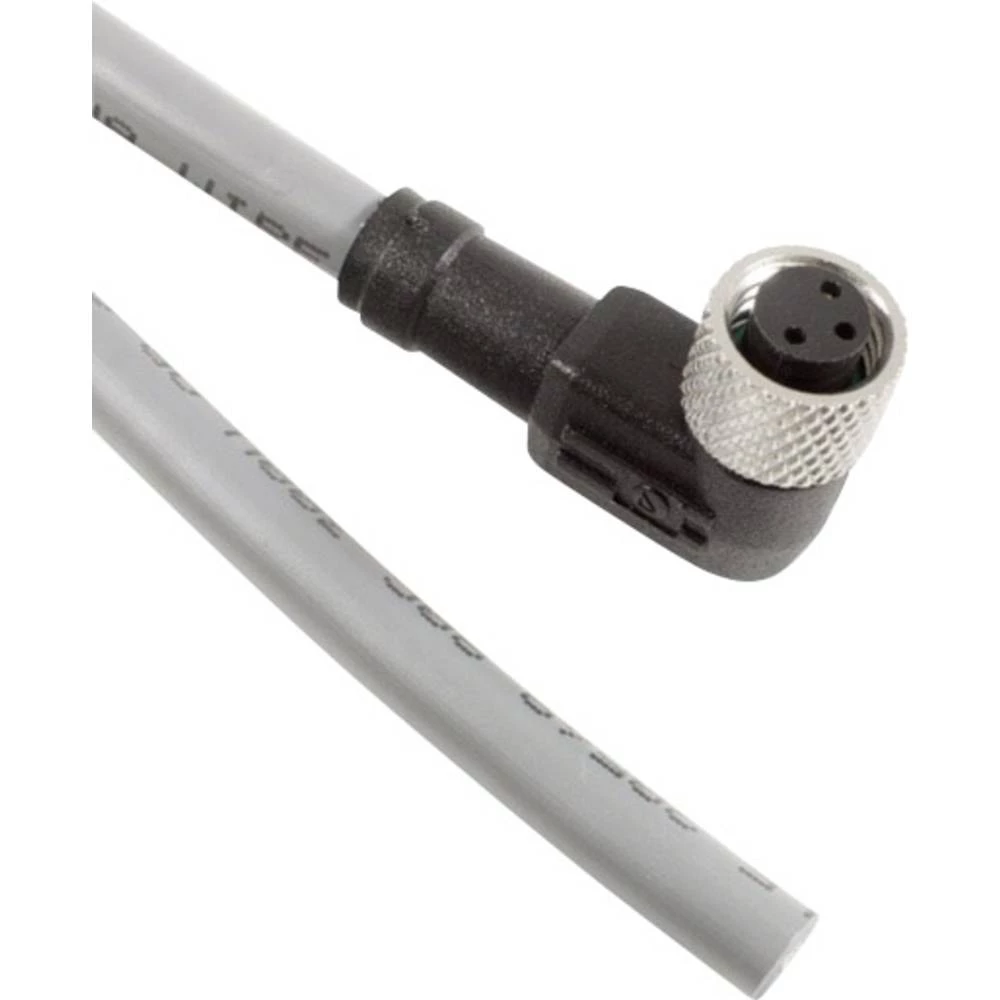 AlphaWire GW0400101 SL357 Utični konektor za senzor/aktivator, konfekcionirani M8 Konektor, kutni 3 m Broj polova: 4 1 ST slika