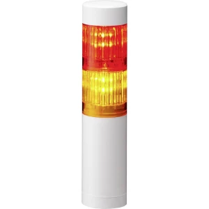 Signalni toranj LED Patlite LR4-202WJNW-RY Crvena, Žuta Crvena, Žuta Stalno svjetlo 24 V/DC slika