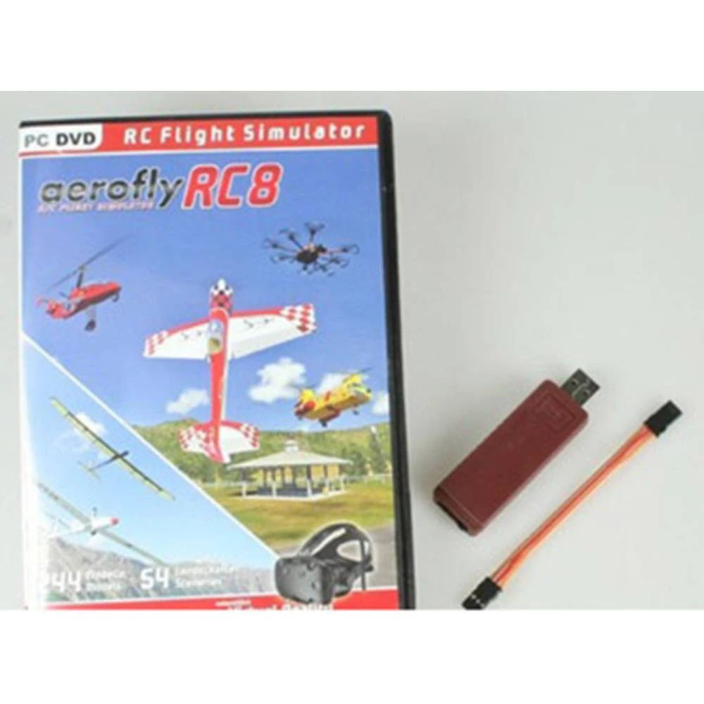 Simulator leta za modelarstvo Ikarus aeroflyRC8 sa sučeljem Graupner/HoTT slika