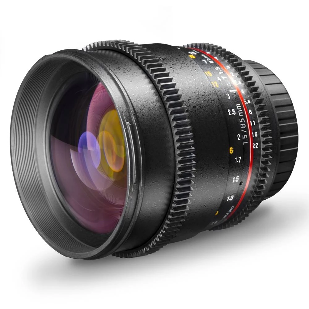 Teleobjektiv Walimex Pro f/22 - 1.5 85 mm slika