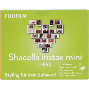 Komplet za pričvršćivanje Fujifilm Instax Mini Shacolla Herz Wand-Deko-Panels 70100142334 slika