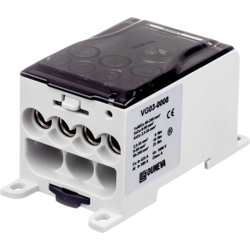 Ouneva Group VG003-0008 razdjelni blok vijak siva 1 St. slika