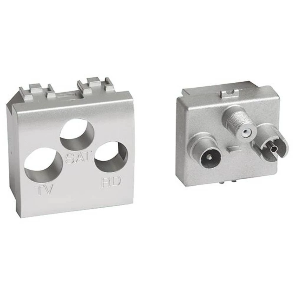 Legrand   TV, sat utičnica Living&Light antracitna boja LN4210M2D slika