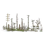 Busch Totholz-Set 1852 drvo na slaganje    1 Set