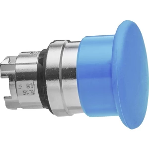 Schneider Electric ZB4BC6 prednji element za tipku ponovno postavljiv (Ø) 22 mm neobilježeno krom boja, plava boja 1 St. slika