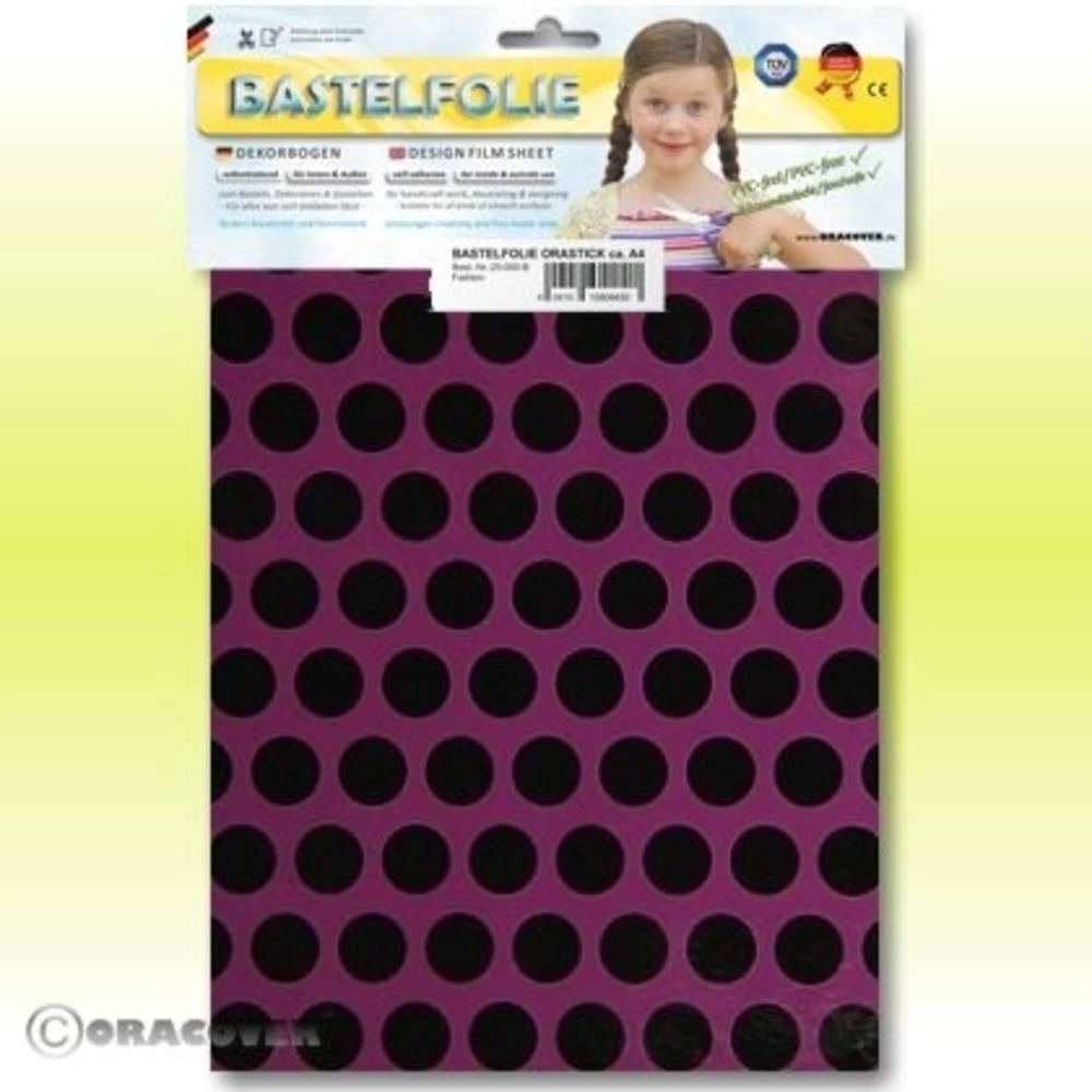 Ljepljiva folija Oracover Orastick Fun 1 45-054-071-B (D x Š) 300 mm x 208 mm Ljubičasta/crna slika