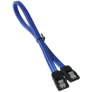 Tvrdi disk Priključni kabel [1x 7-polni ženski konektor SATA - 1x 7-polni ženski konektor SATA] 30 cm Plava boja Bitfenix slika