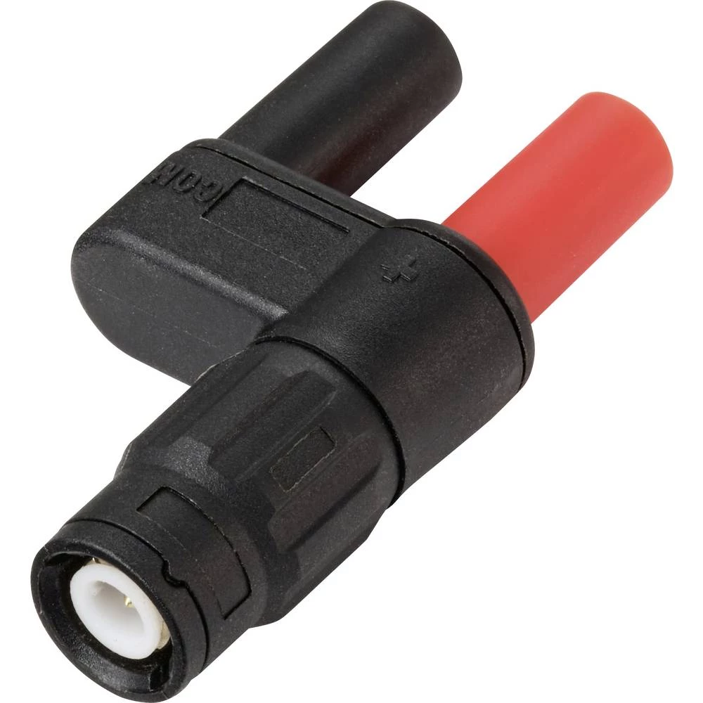 VOLTCRAFT MSC-110 adapterski utikač muški konektor BNC - utičnica 4 mm ravan, izoliran crna slika