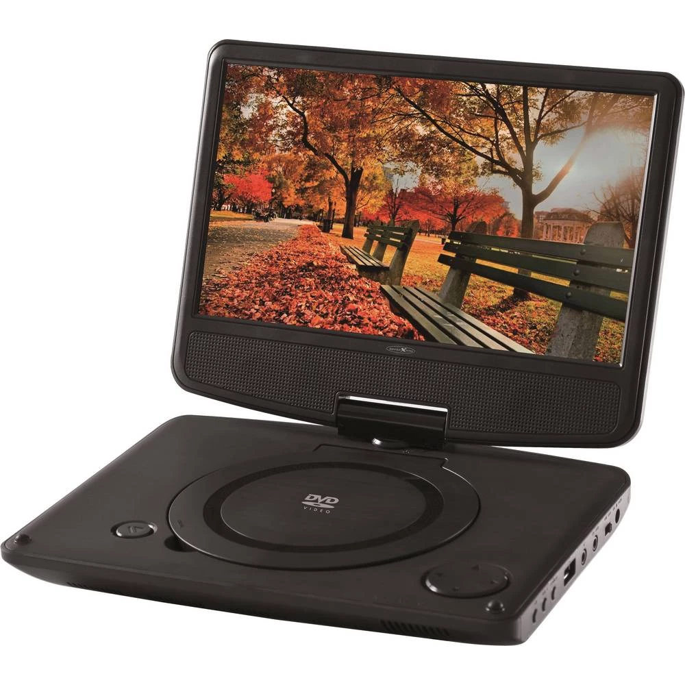 Reflexion prijenosni DVD player 9 palac Energetska učink.: A+ (A+++ - D) s integriranim DVD playerom crna slika
