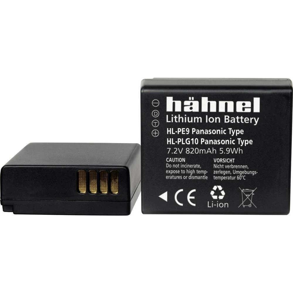 Kamera-akumulator Hähnel Zamjenjuje originalnu akU. bateriju DMW-BLE9 7.2 V 820 mAh HL-PE9 slika