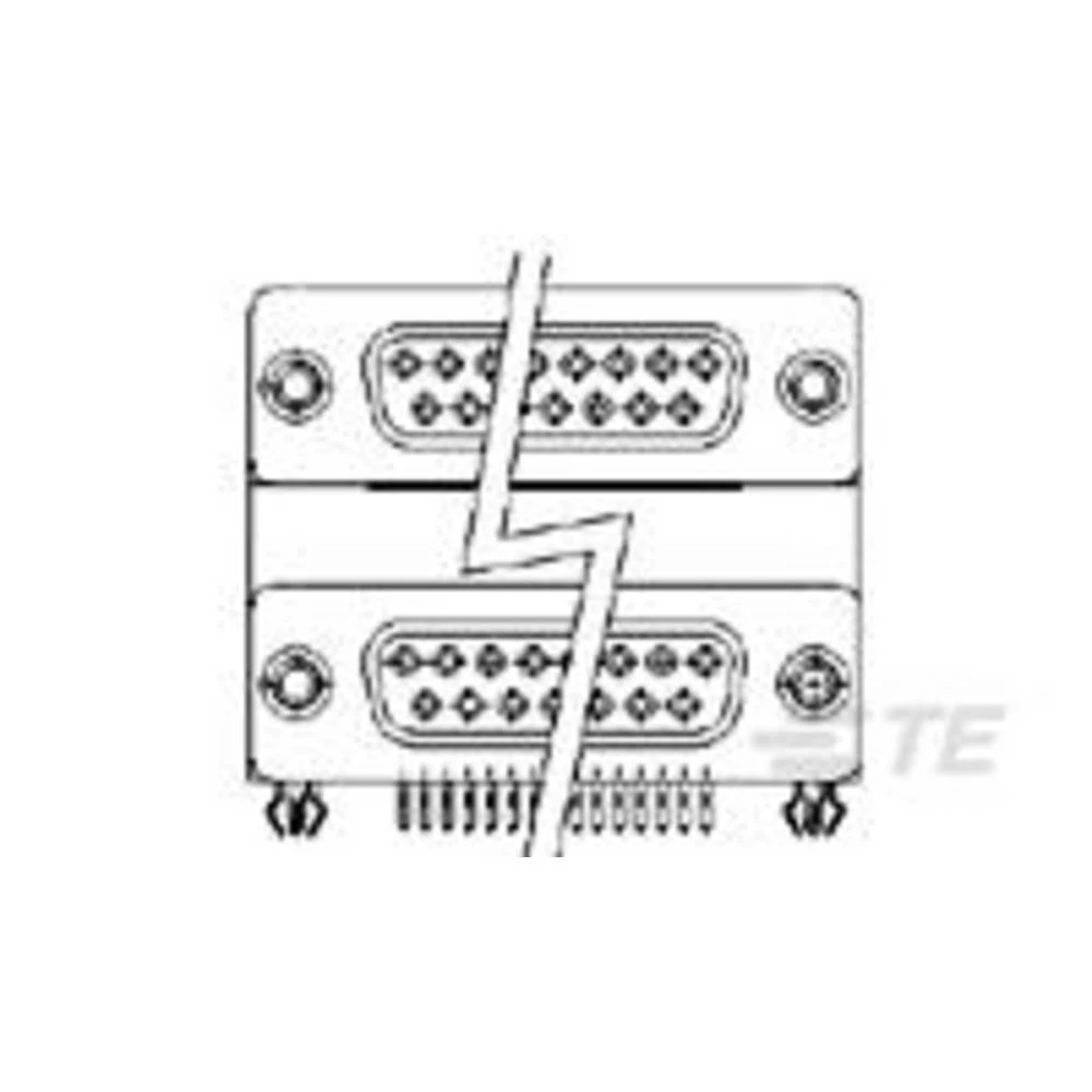 TE Connectivity AMPLIMITE .050 Series Right Angle PWBAMPLIMITE .050 Series Right Angle PWB 5750820-1 AMP slika