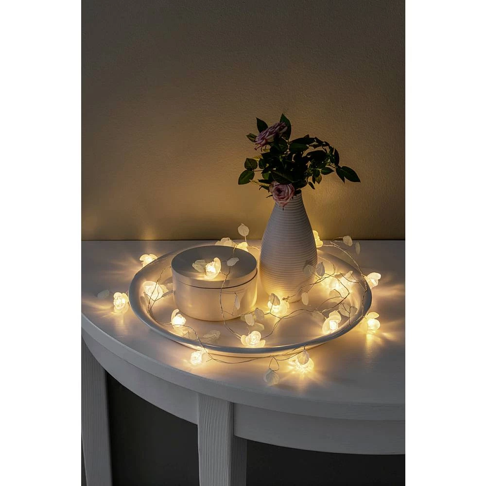 Konstsmide 3292-503 LED svjetlosni lanac unutra baterijski pogon Broj žarulja 20 LED toplo bijela Osvjetljena duljina slika