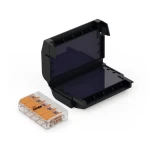 CellPack 407861 EASY-PROTECT/215 gel kutija za spojne stezaljke fleksibilno: 0.2-4 mm² kruti: 0.2-4 mm²  1 St. crna