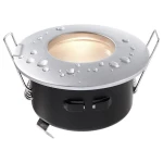 Deko Light Einbauring 84 GU5.3 110001 stropni ugradni prsten LED, halogena žarulja GU5.3, MR 16  35 W srebrna