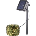 Solar-Lichterkette WS-SL05 200L LED 0.6 W toplo bijela zelena
