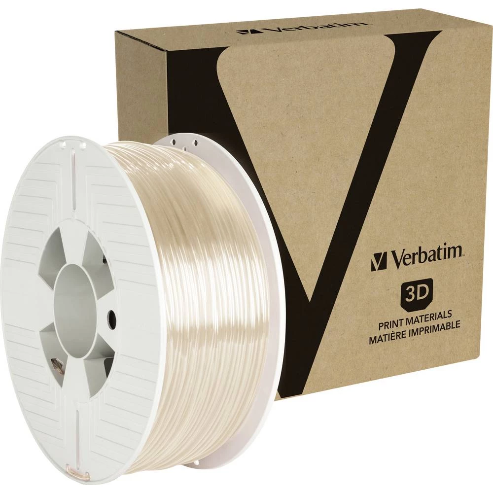 Verbatim 55059 55059 3D pisač filament PETG otporan na udarce, fleksibilan 2.85 mm 1 kg prozirna 1 kom. slika